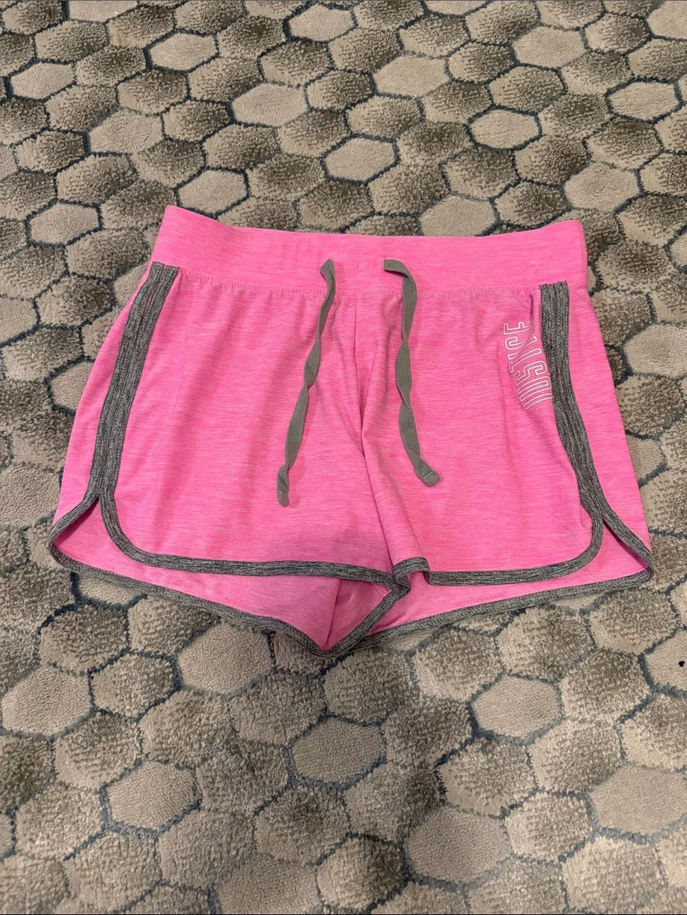 Girls Pink Justice shorts